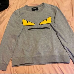 Fendi sweatsuits limited edition Size medium. The eyes are monsters.